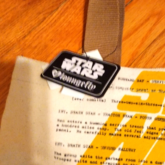 Star Wars Luke And Princess Leia Canvas Tote Bag - Picture 9 of 14